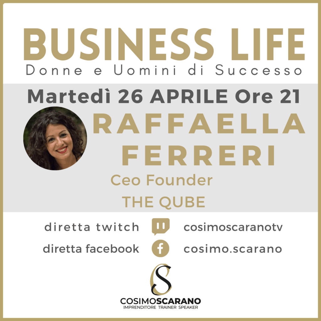 Business Life. Intervista a Raffaella Ferreri